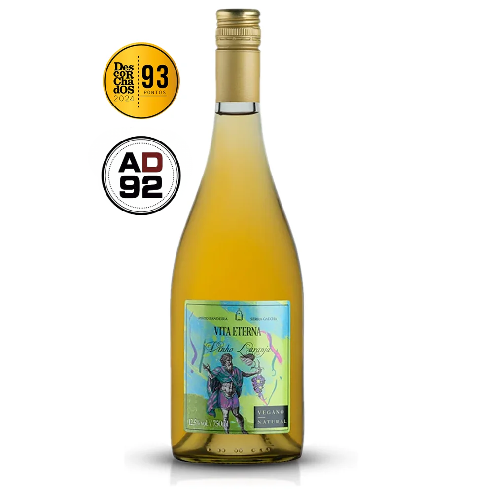 Vinho Laranja Vita Eterna Chardonnay - Compre vinho online pelo